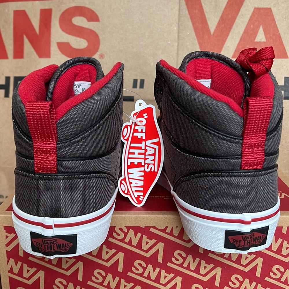 Vans Atwood Textile Black/Chili Pepper/White WMNS - Picture 14 of 16
